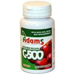 Vitamina C 500mg cu Macese 30 cpr Adams Vision